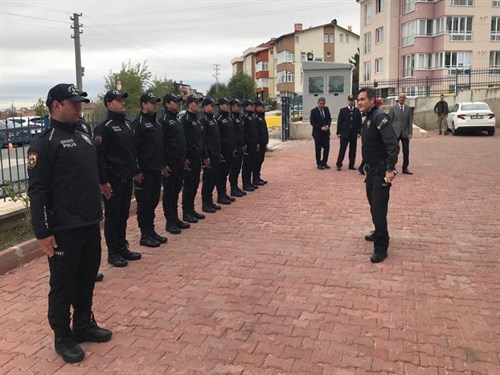 İl Emniyet Müdürümüz Kayhan Ay, ek hizmet binamızda faaliyet gösteren Çevik Kuvvet Şube Müdürlüğümüzü ziyaret etti